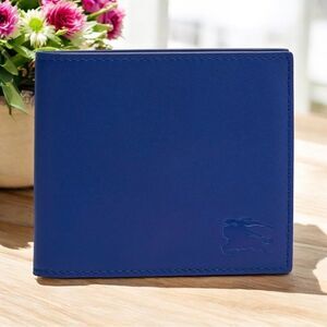 NWT Burberry Leather Bifold Wallet